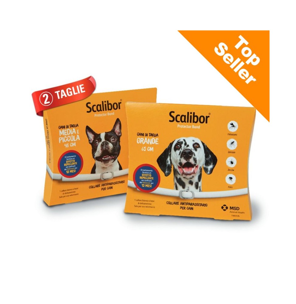 Collare Scalibor® antiparassitario - prodotti per cane