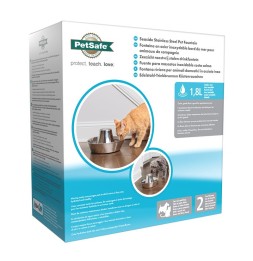 Fontana riviera PetSafe in acciaio inox