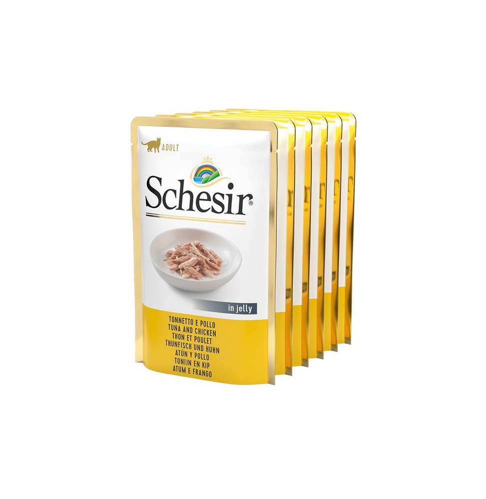 Schesir Buste 6 x 85 g Umido per gatto