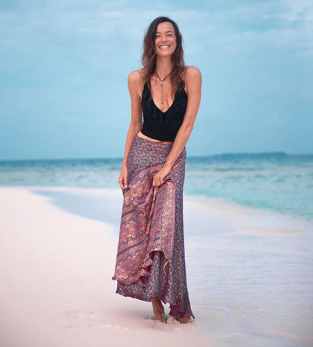 Grill and barbecue for an outdoor kitchen corner